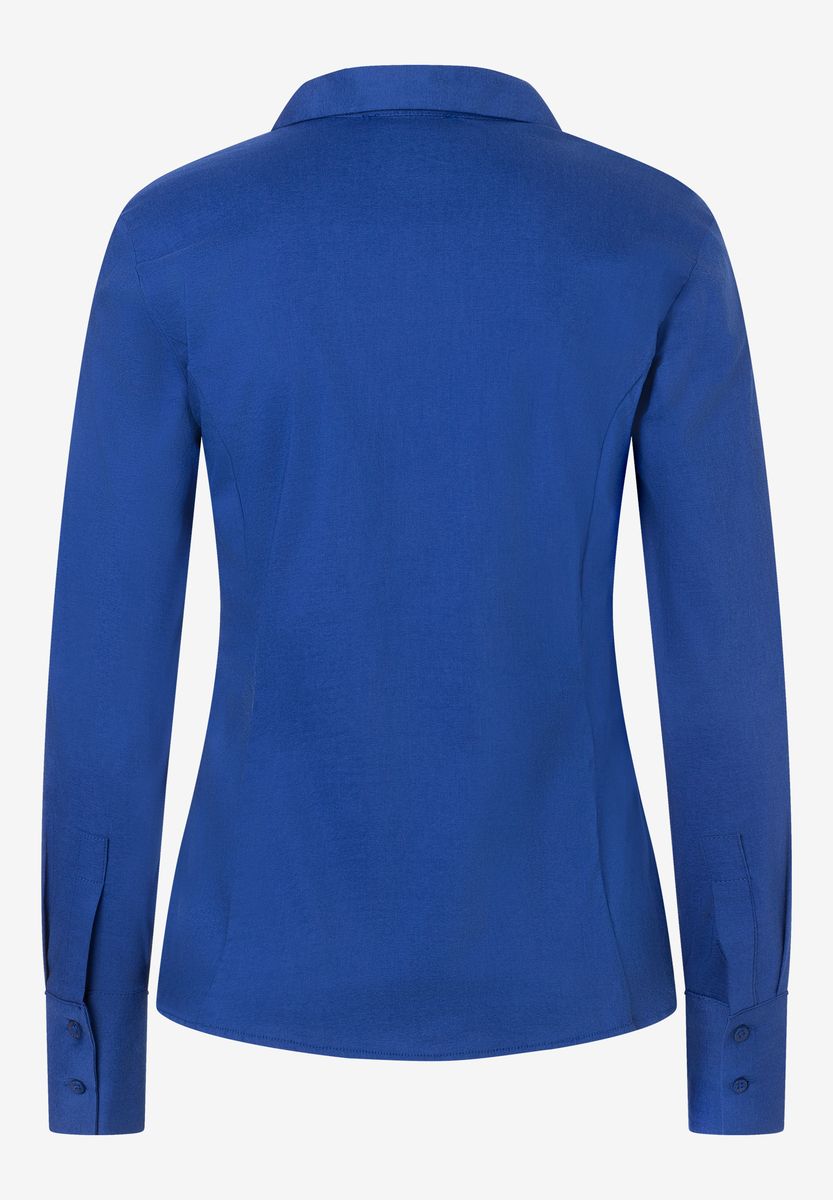 Klassische Slim-Fit Business-Bluse