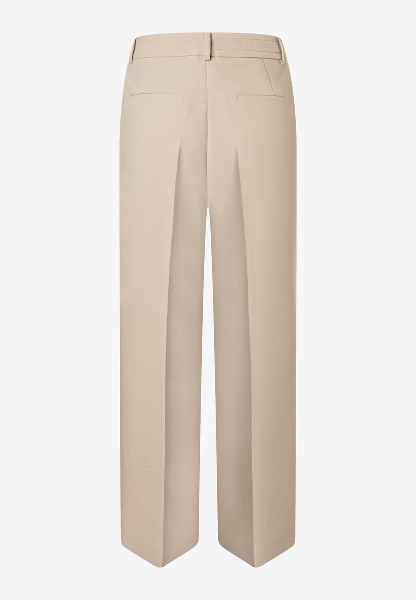 Elegante Stoffhose mit geradem Bein