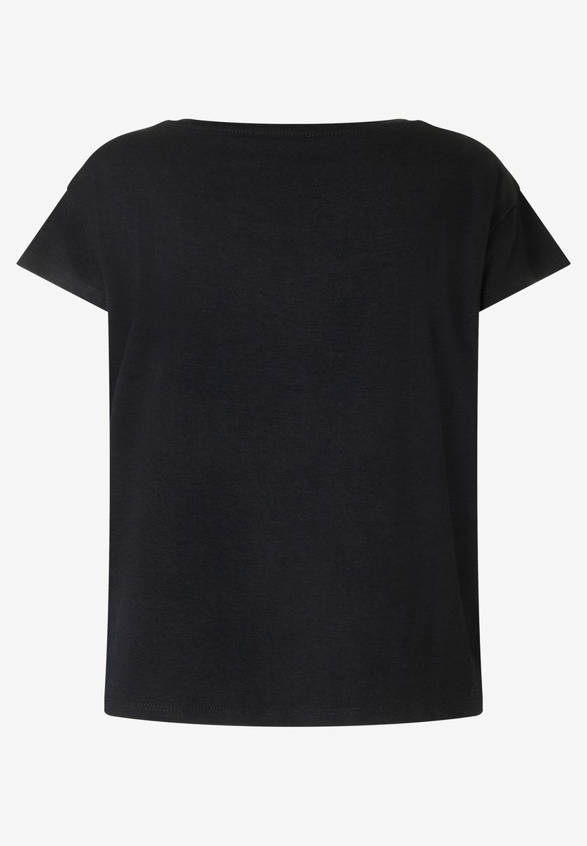T-Shirt mit Verzierte Schleifengrafik