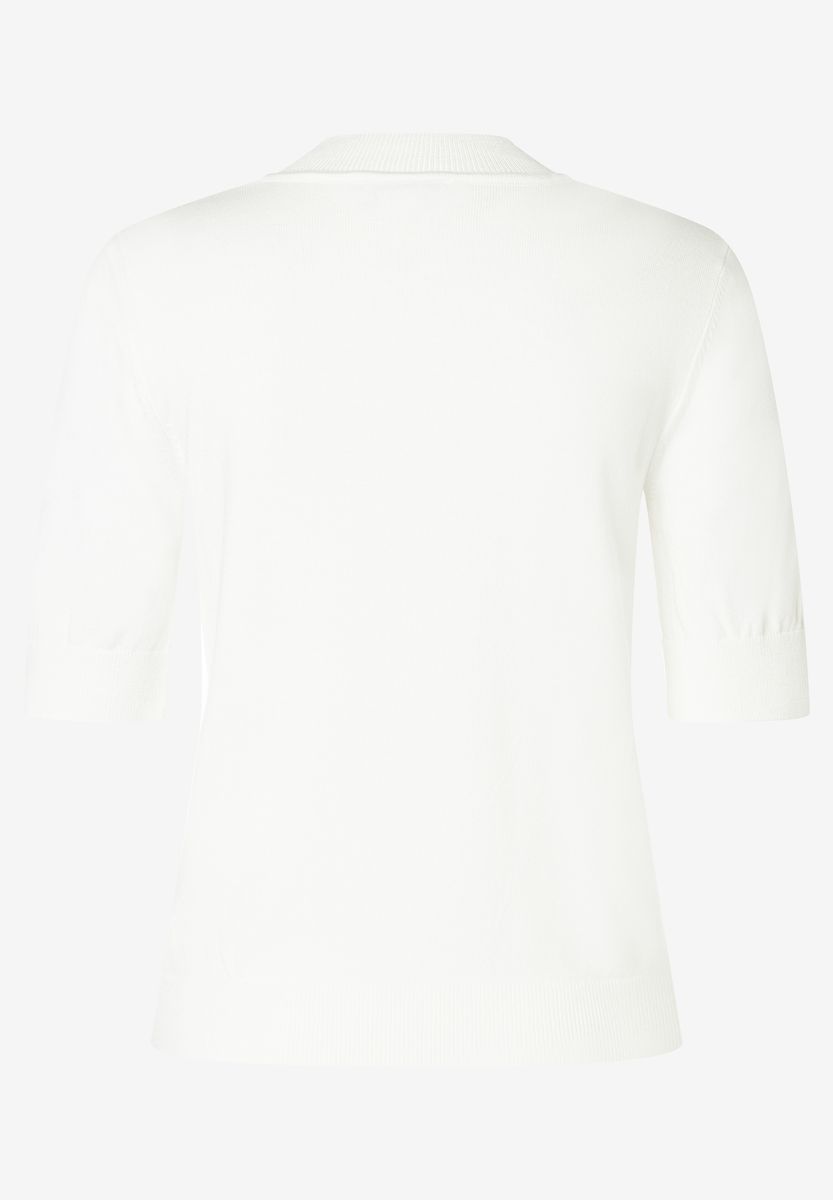 Feinstrick-Top mit kurzem Arm
