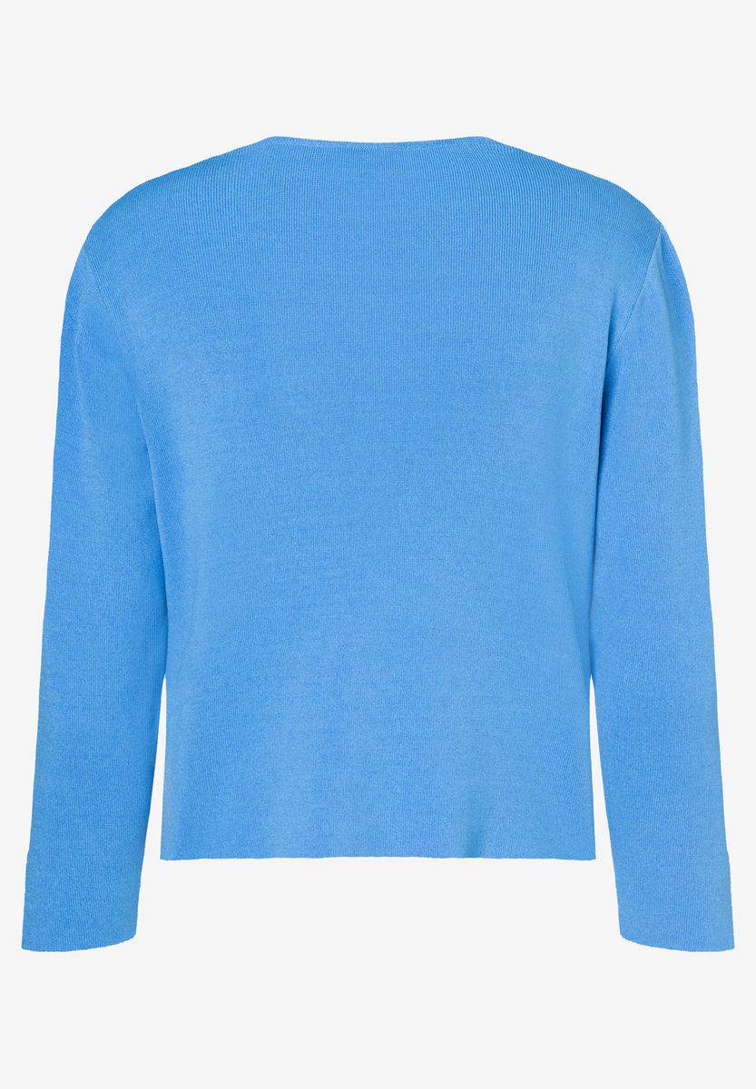 Feinstrick-Cardigan mit offener Front