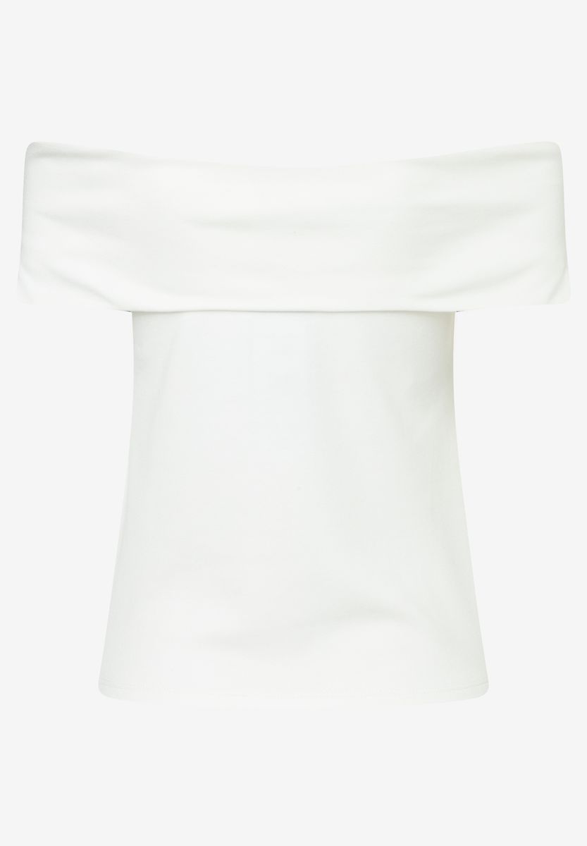Elegantes Schulterfreies Carmen-Top