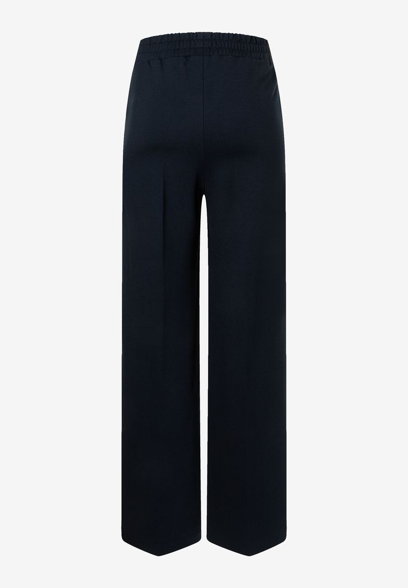 Weite Jerseyhose mit Bügelfalte