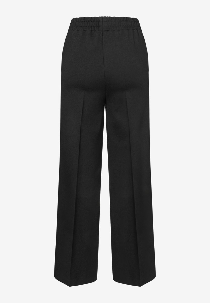 Weite Jersey-Culotte mit Biesen
