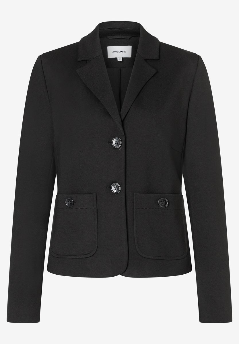 Taillierter Jersey-Blazer mit Knöpfen