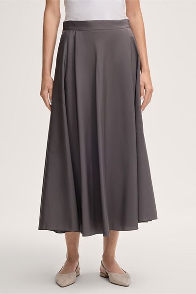 Eleganter Midirock in A-Linie