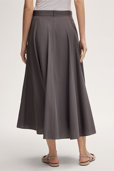 Eleganter Midirock in A-Linie