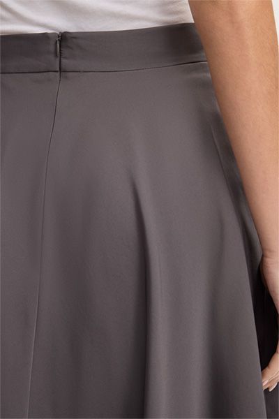 Eleganter Midirock in A-Linie