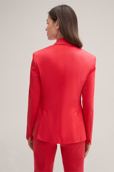 Taillierter Baumwoll-Stretch-Blazer