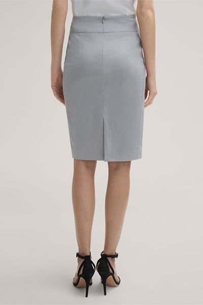 Eleganter Bleistiftrock aus Baumwollstretch
