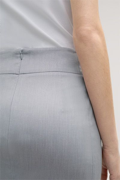 Eleganter Bleistiftrock aus Baumwollstretch