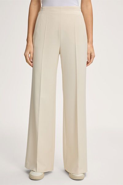 Elegante Marlene-Hose mit weitem Bein