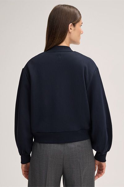 Moderner Zipp-Blouson aus Baumwollmix