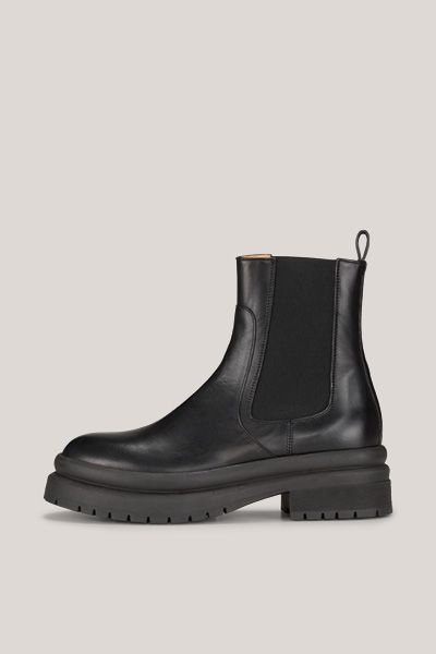 Chunky Chelsea Boots aus Nappaleder