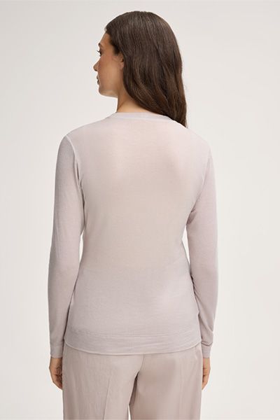 Feinstrick Langarmshirt aus Wollmischung