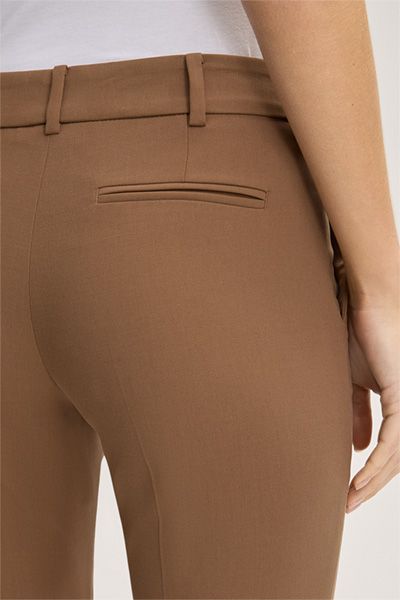 Elegante schmale verkürzte Hose
