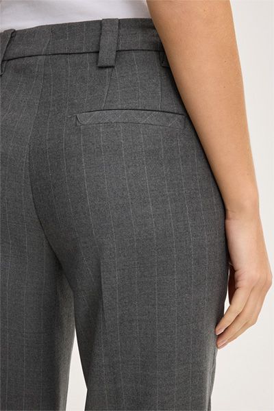 Nadelstreifen-Flanell-Marlenehose