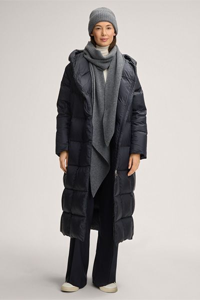 Oversize-Daunenmantel mit Quadratsteppung
