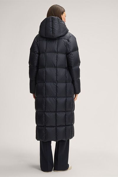 Oversize-Daunenmantel mit Quadratsteppung