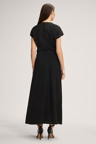 Elegantes Maxikleid aus Crêpe