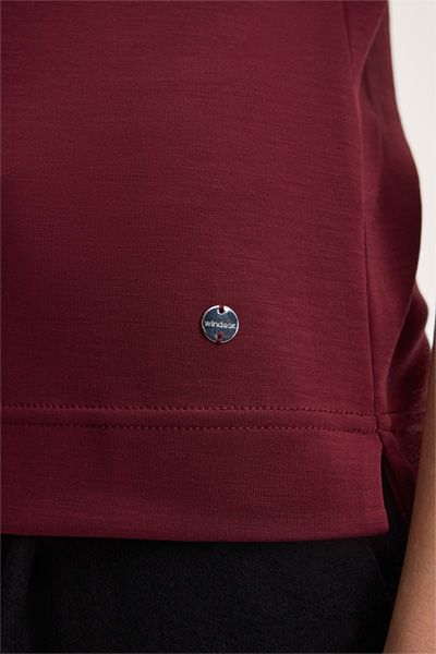 Kurzarmshirt aus Doubleface-Interlock