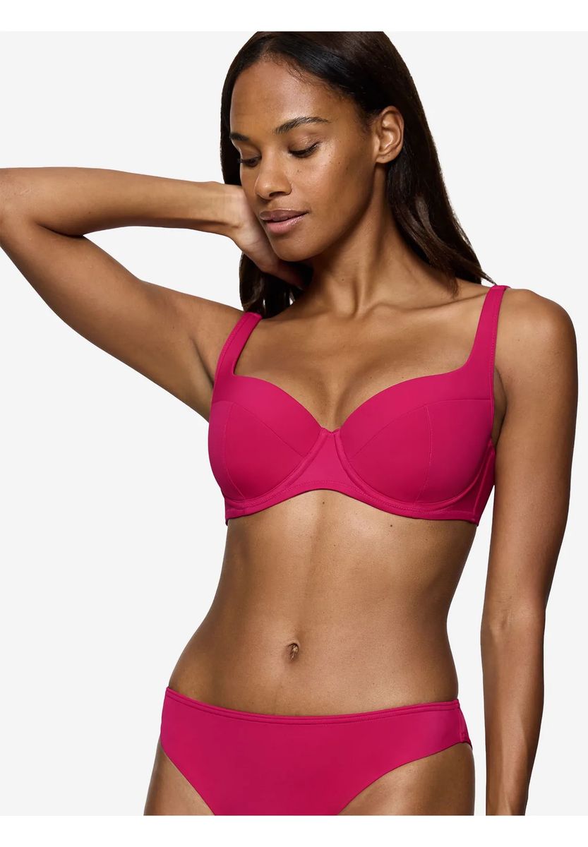 Elegantes Wattiertes Bügel-Bikini-Oberteil