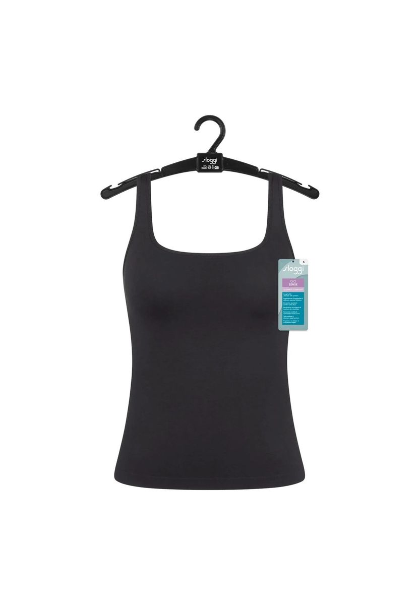 Nahtloses Modal-Tanktop mit Carré-Ausschnitt