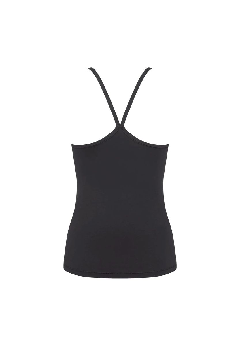 Ultraweiches Minimalistisches Spaghetti-Träger Top