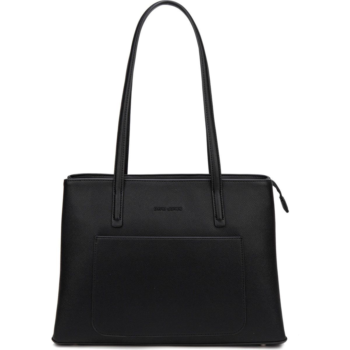 Strukturierte Shopper-Tasche aus Kunstleder