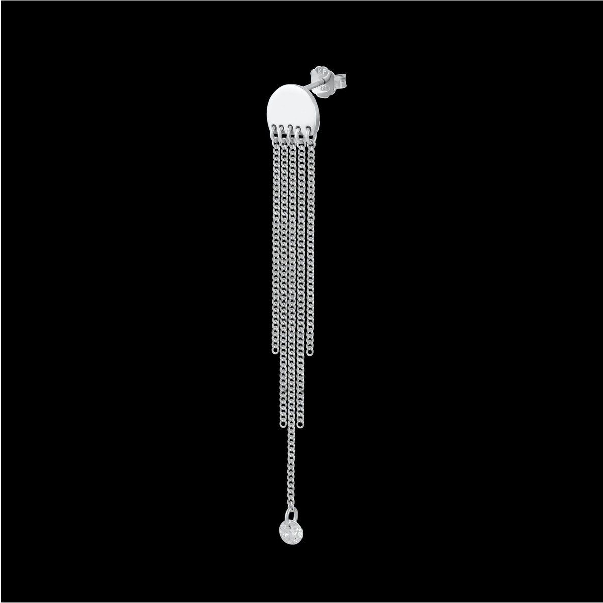 Elegante mehrreihige Ketten-Quasten-Hänger