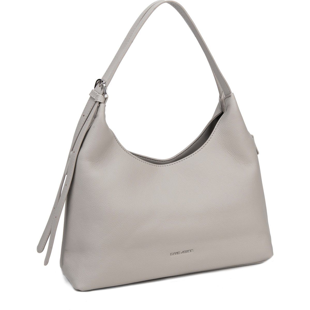 Elegante Hobo-Schultertasche in Narbenoptik