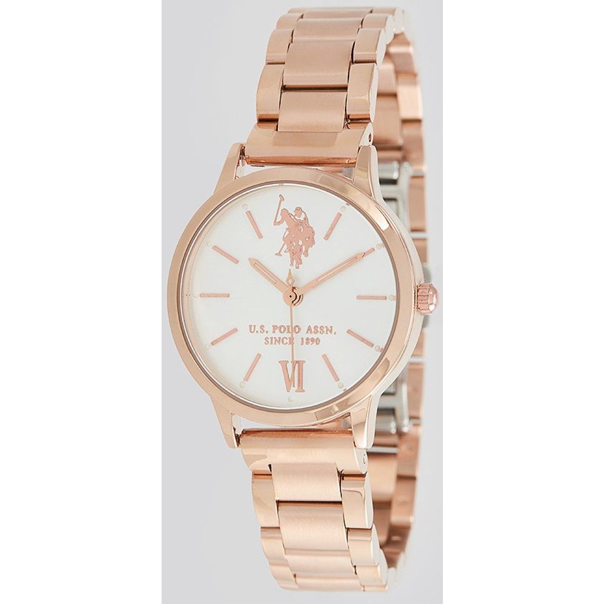 Elegante Armbanduhr in Roségold