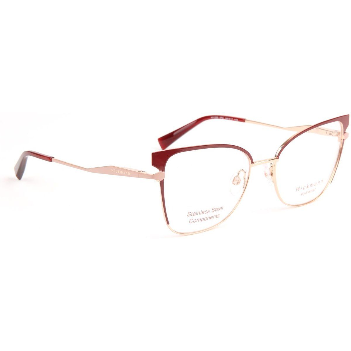 Elegante zweifarbige Cat-Eye-Brillenfassung