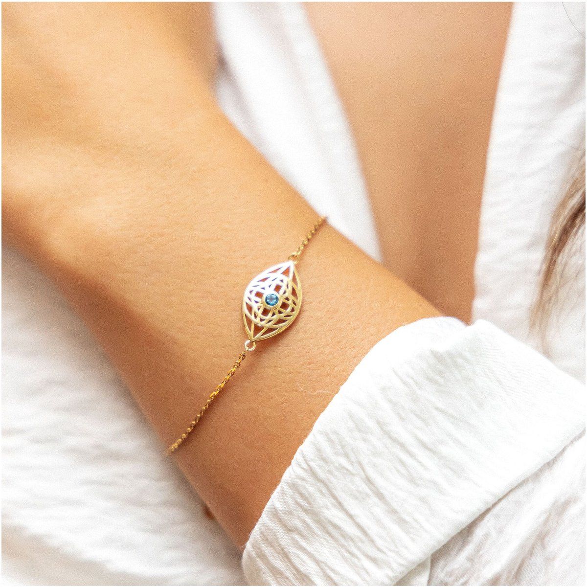 Filigranes orientalisches Ornament Armband