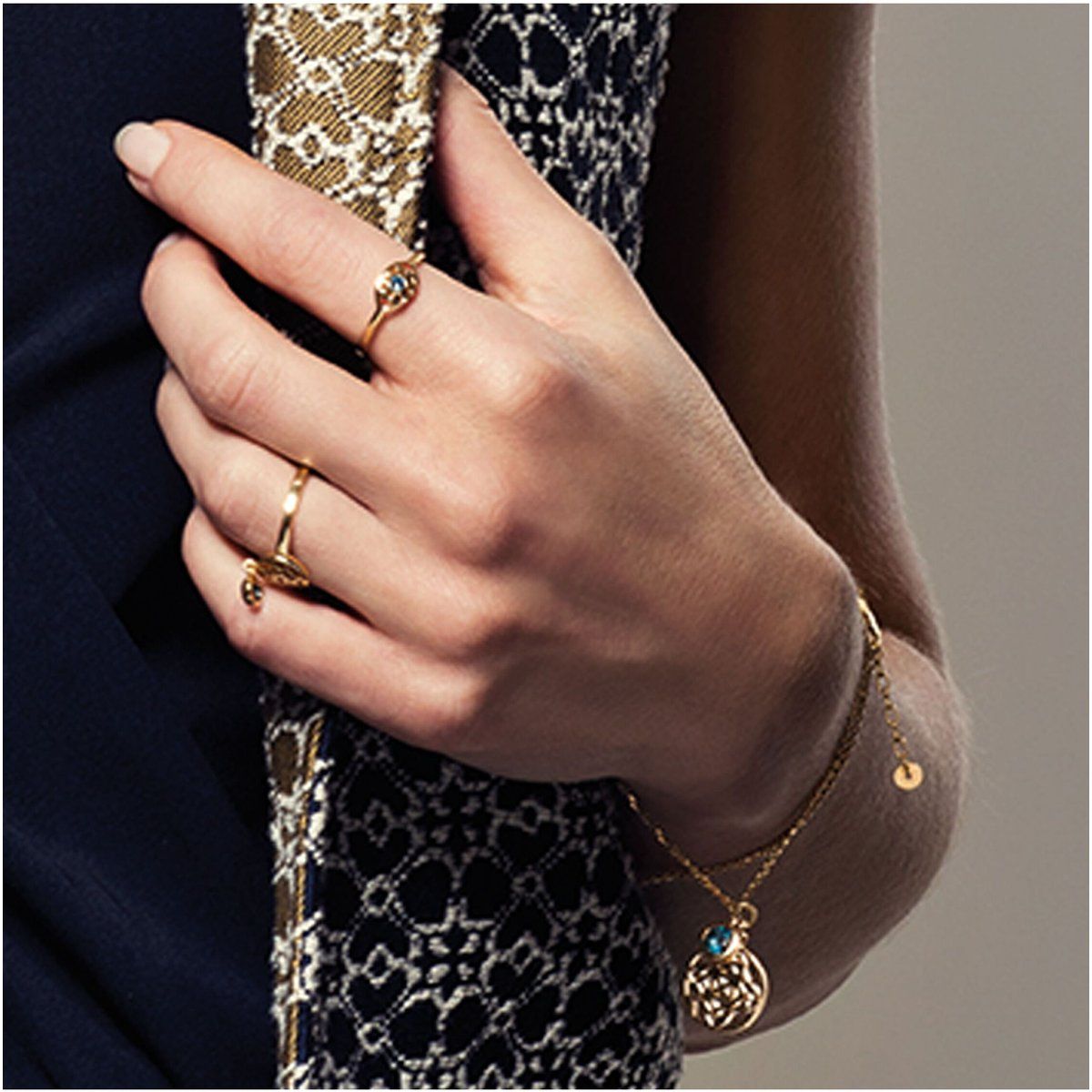 Morocco Nights Armband mit Topas-Filigran