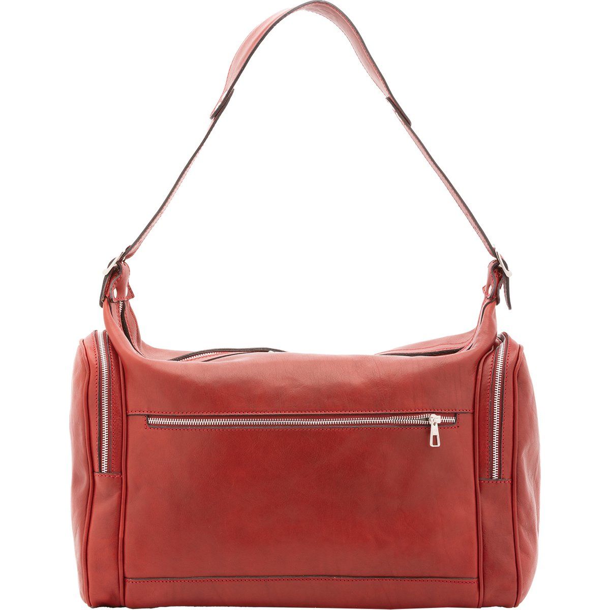 Italienische Schulter-Reisetasche aus Leder