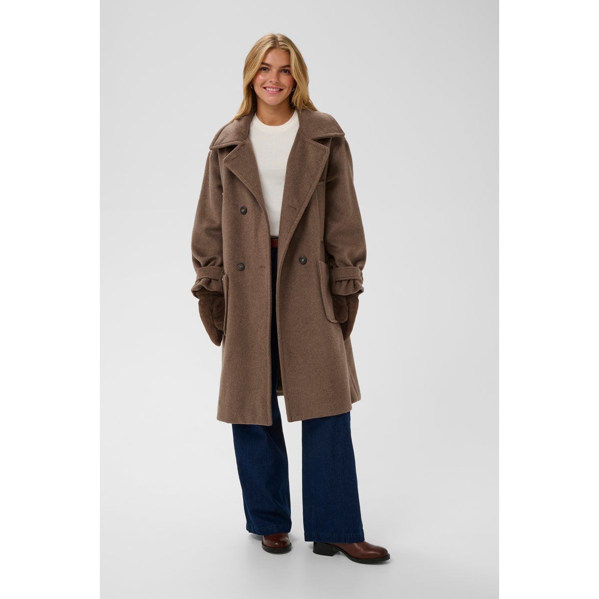 Weiche Fäustlinge aus Kunstpelz