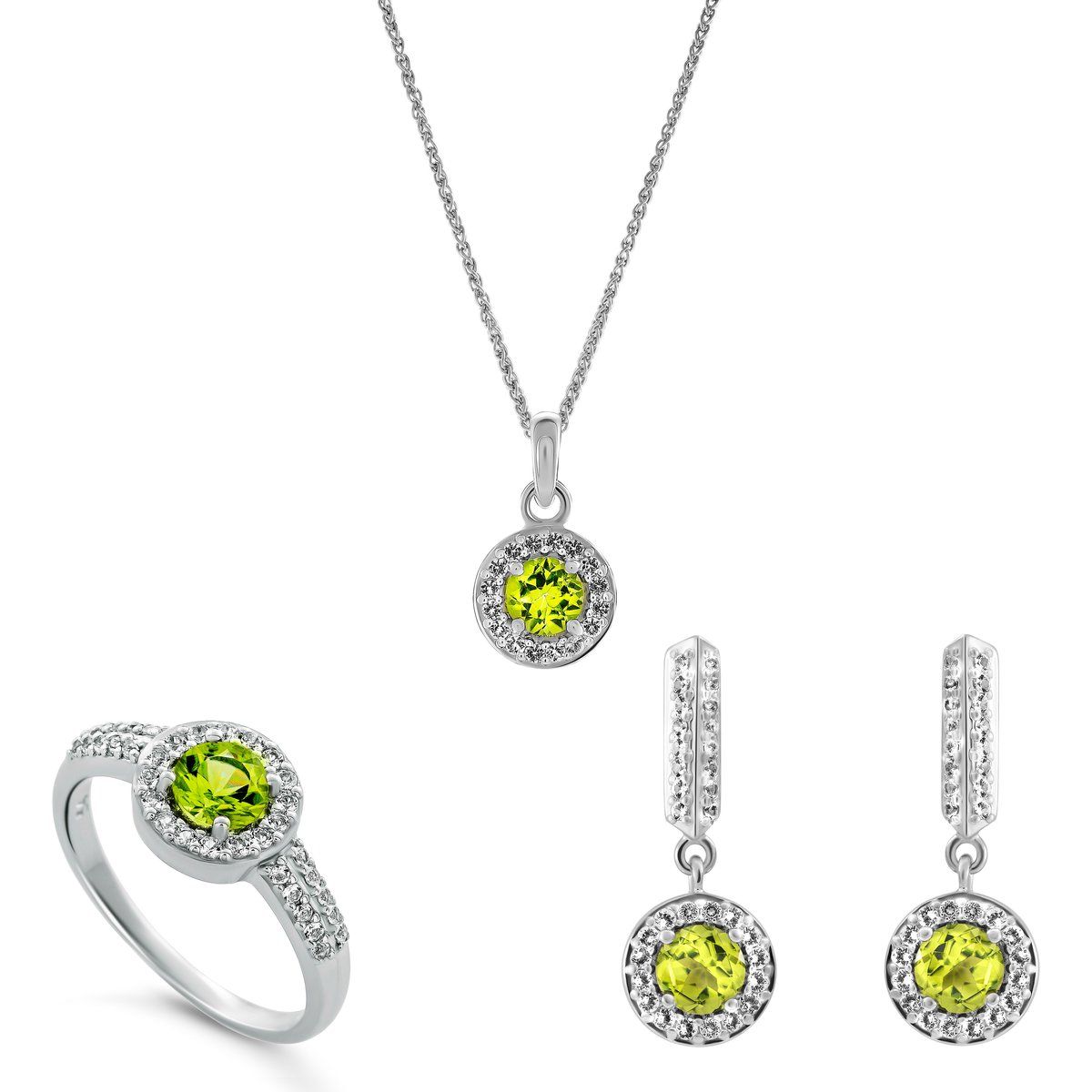 Bristol Halo Schmuckset