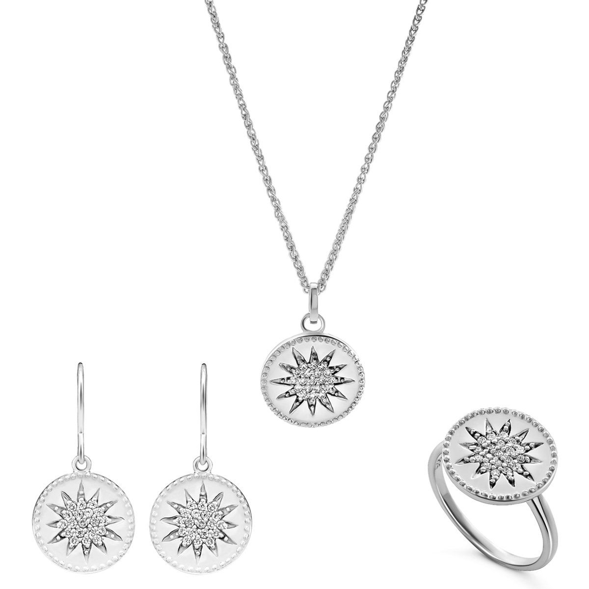 Strahlendes Sternen-Schmuckset