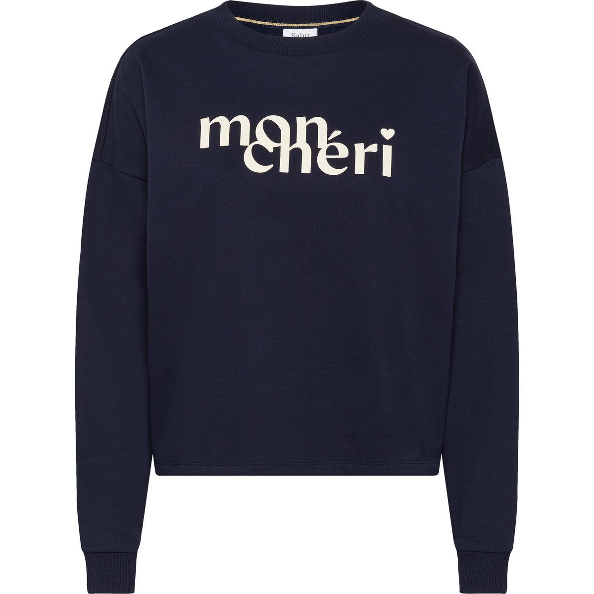 Oversized Sweatshirt mit Mon Chéri Print