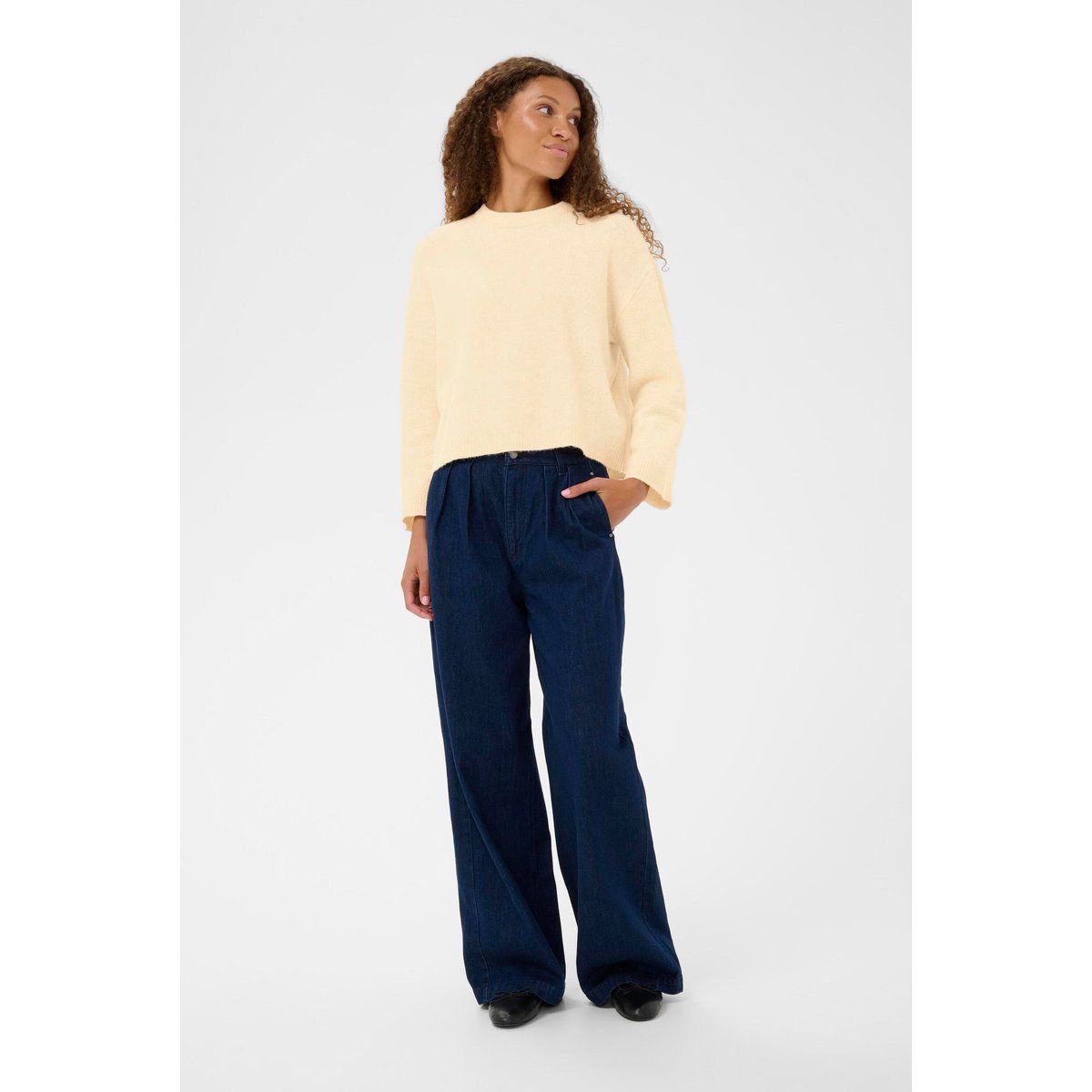 Weicher Strickpullover mit lockerer Passform