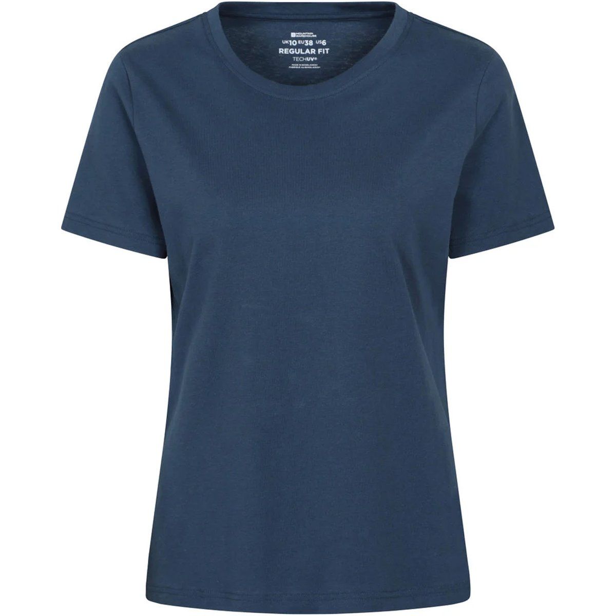 Bio-Baumwoll-T-Shirt mit Berggrafik