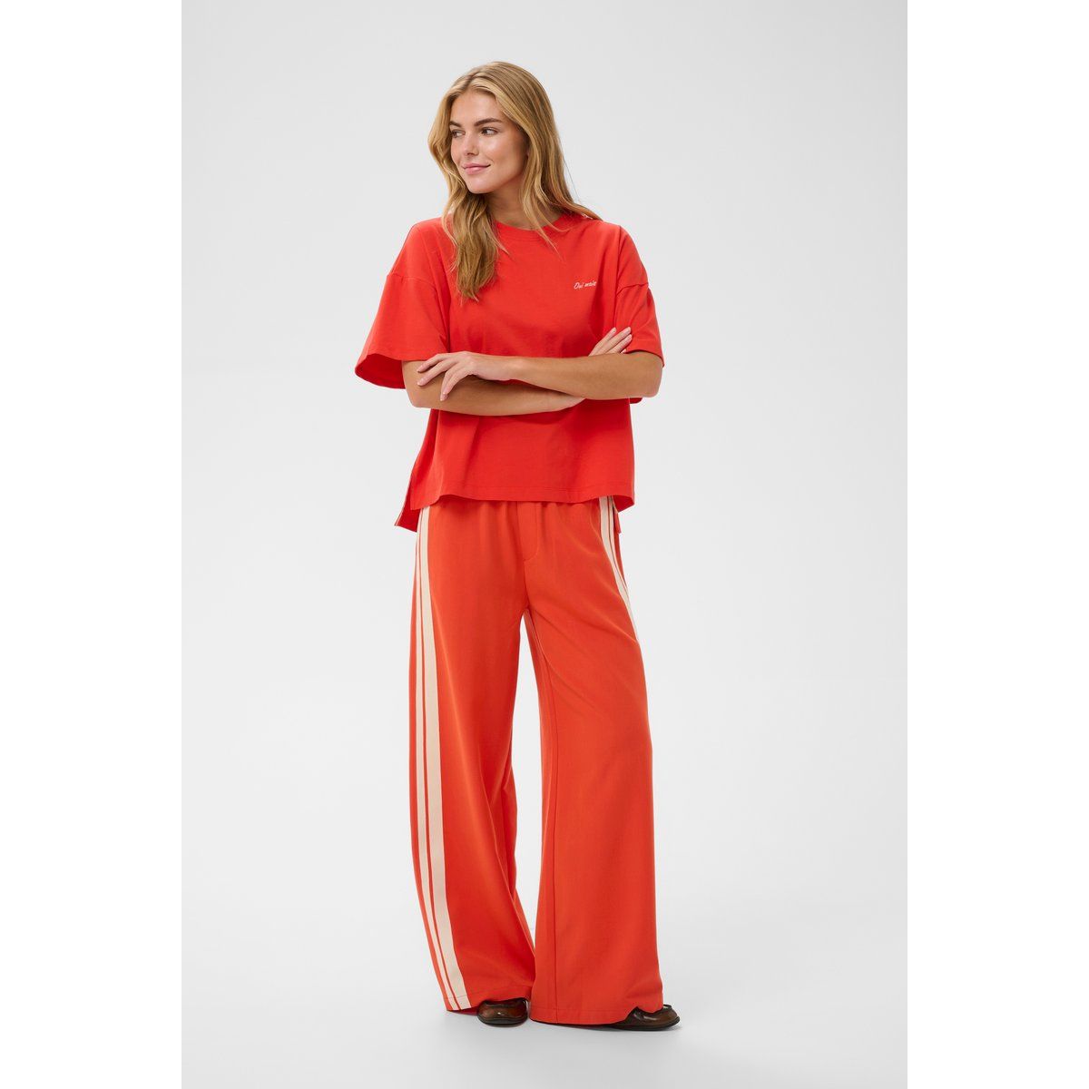 Boxy Oversized Baumwoll-T-Shirt