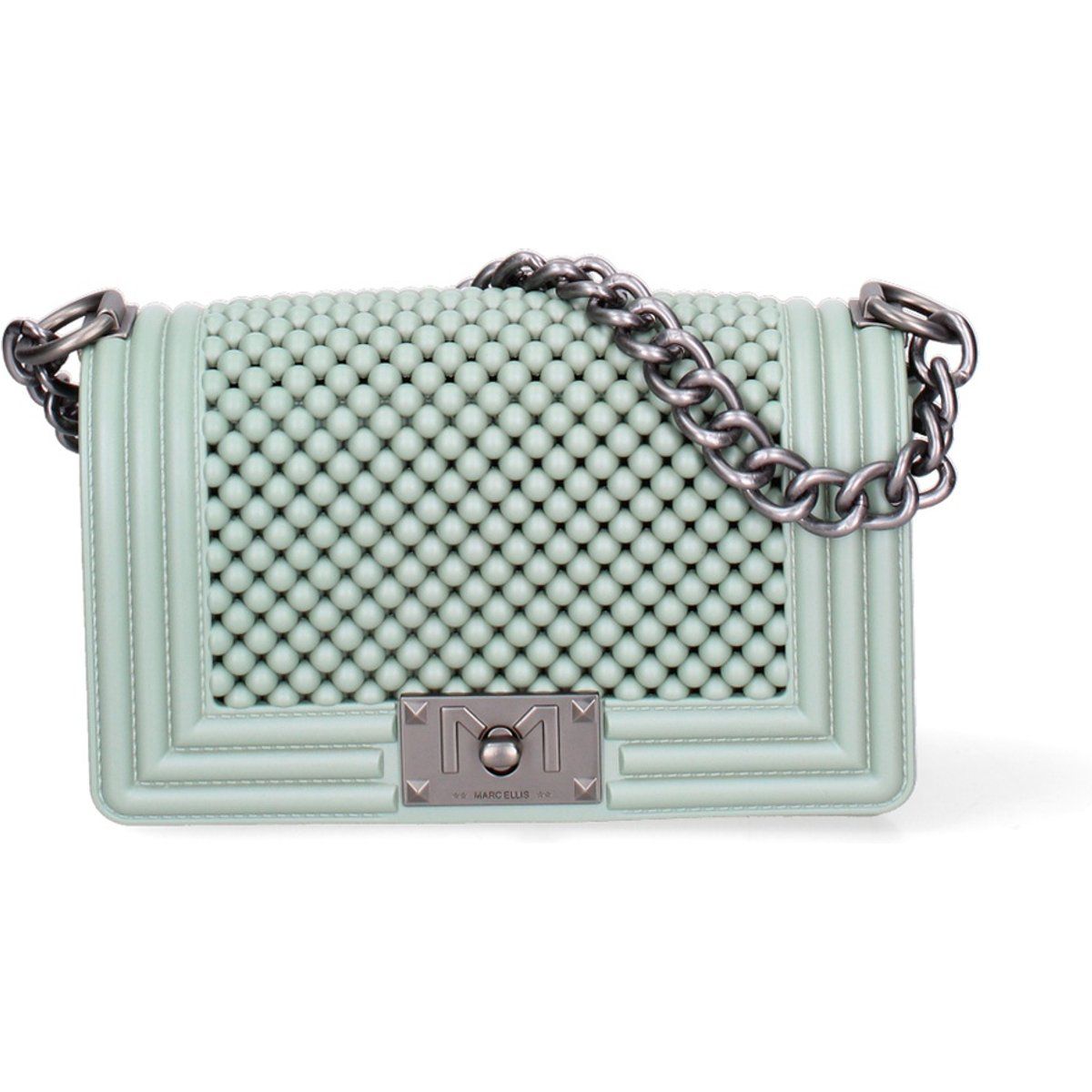 Strukturierte Jelly Crossbody-Tasche