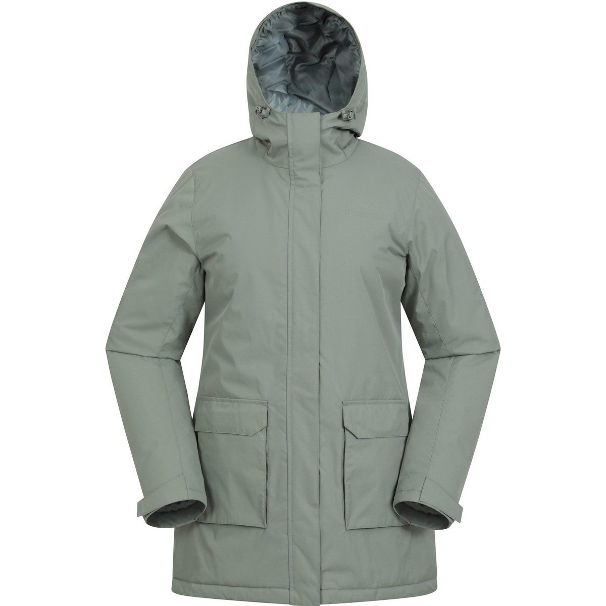 Wattierter Parka mit Kapuze