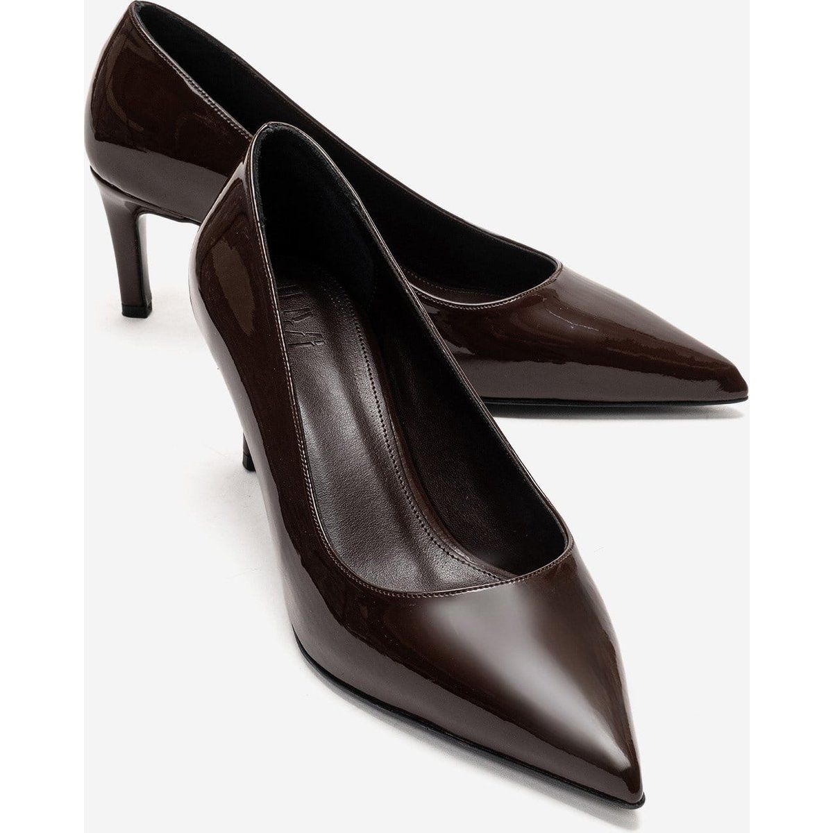 Elegante spitze Lack-Pumps