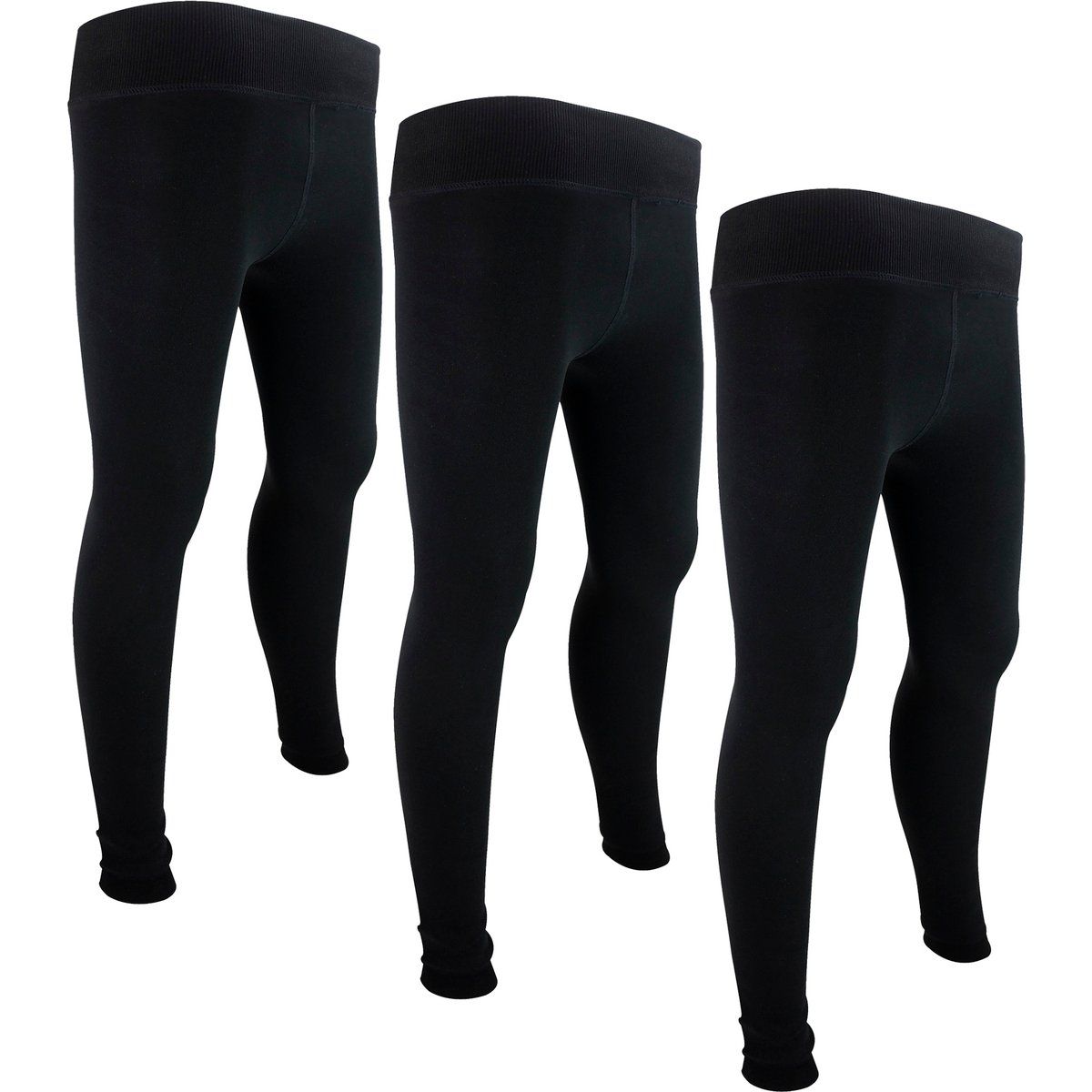 Hochtaillierte Thermo-Winter-Leggings