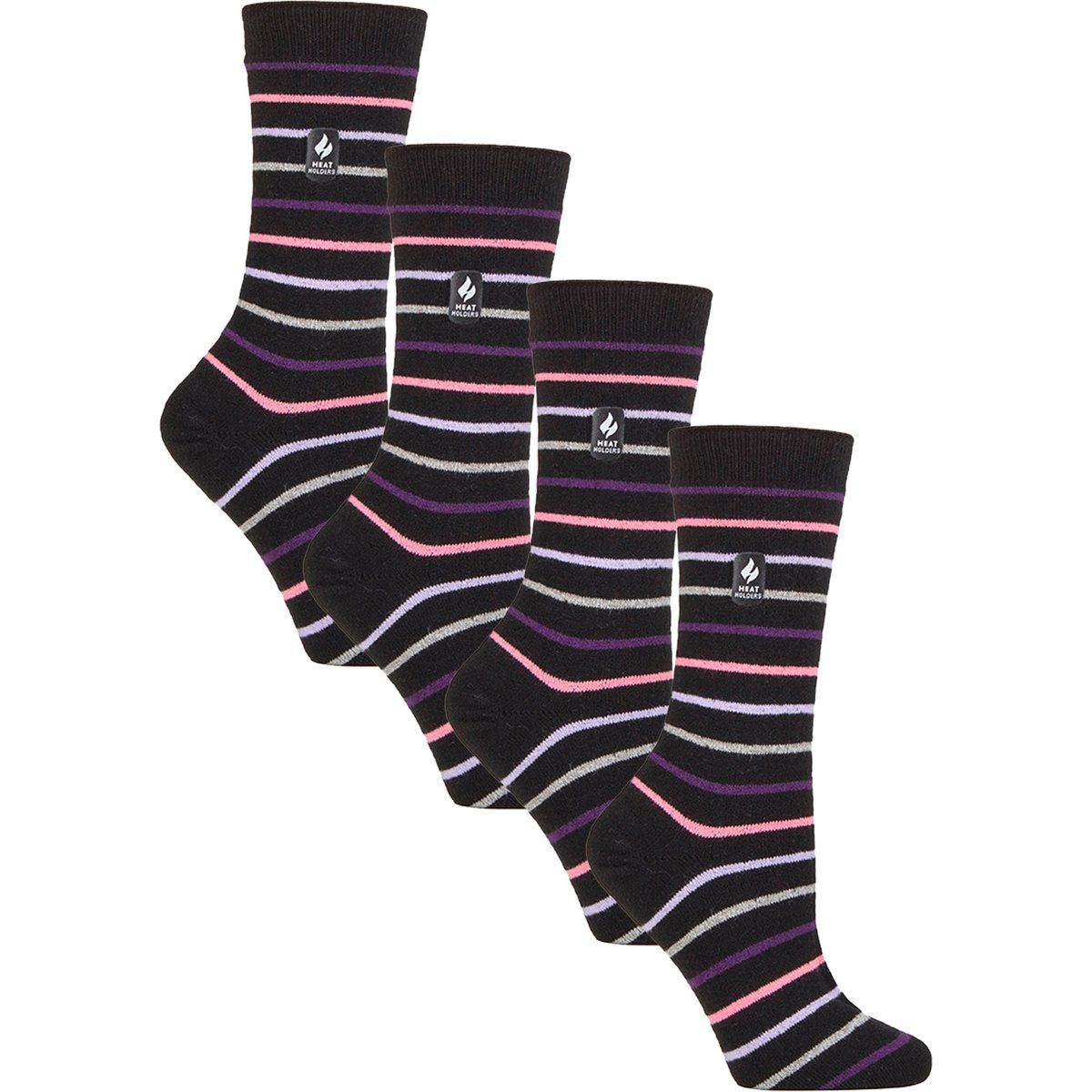 Gestreifte ultraleichte Thermosocken