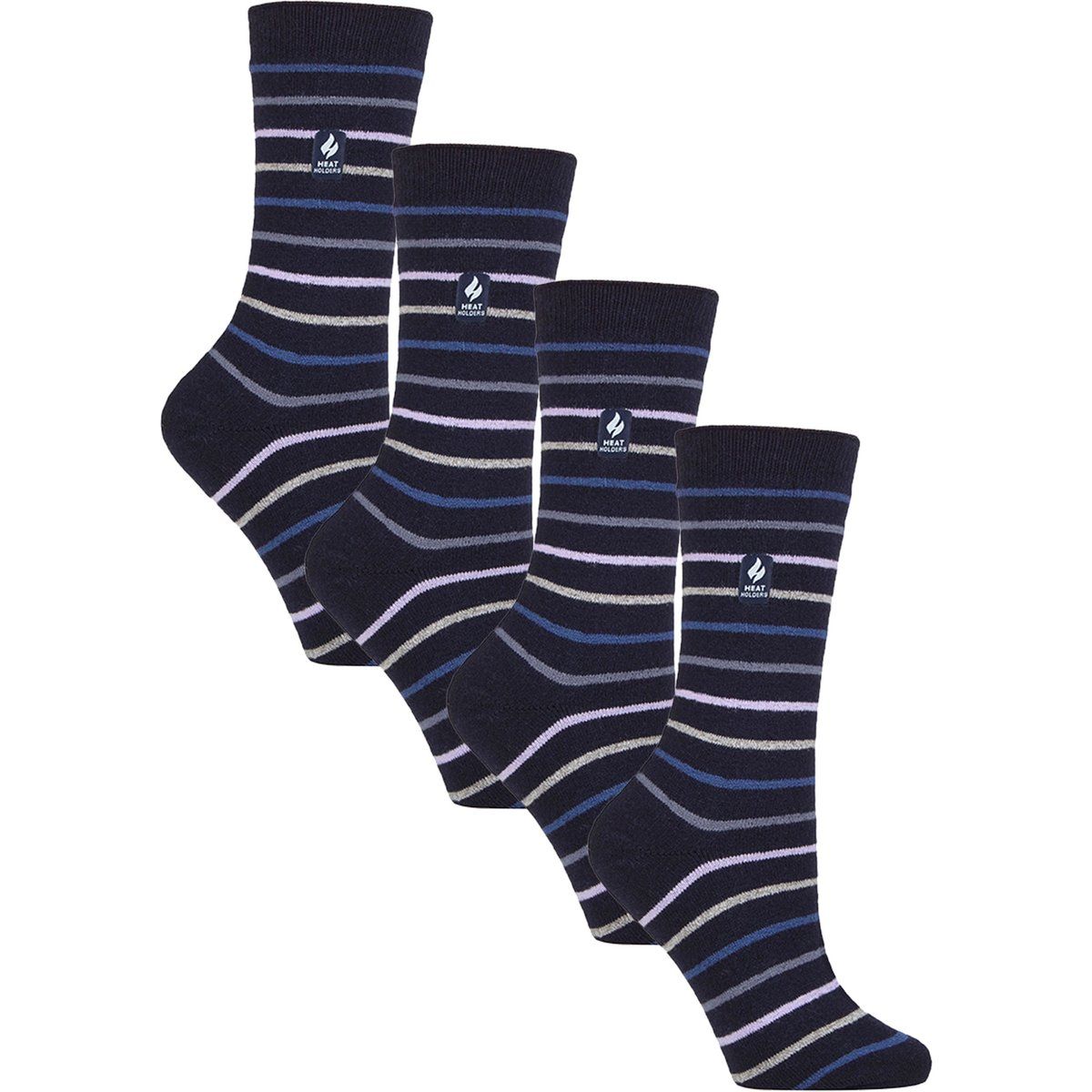 Leichte Thermo-Streifensocken
