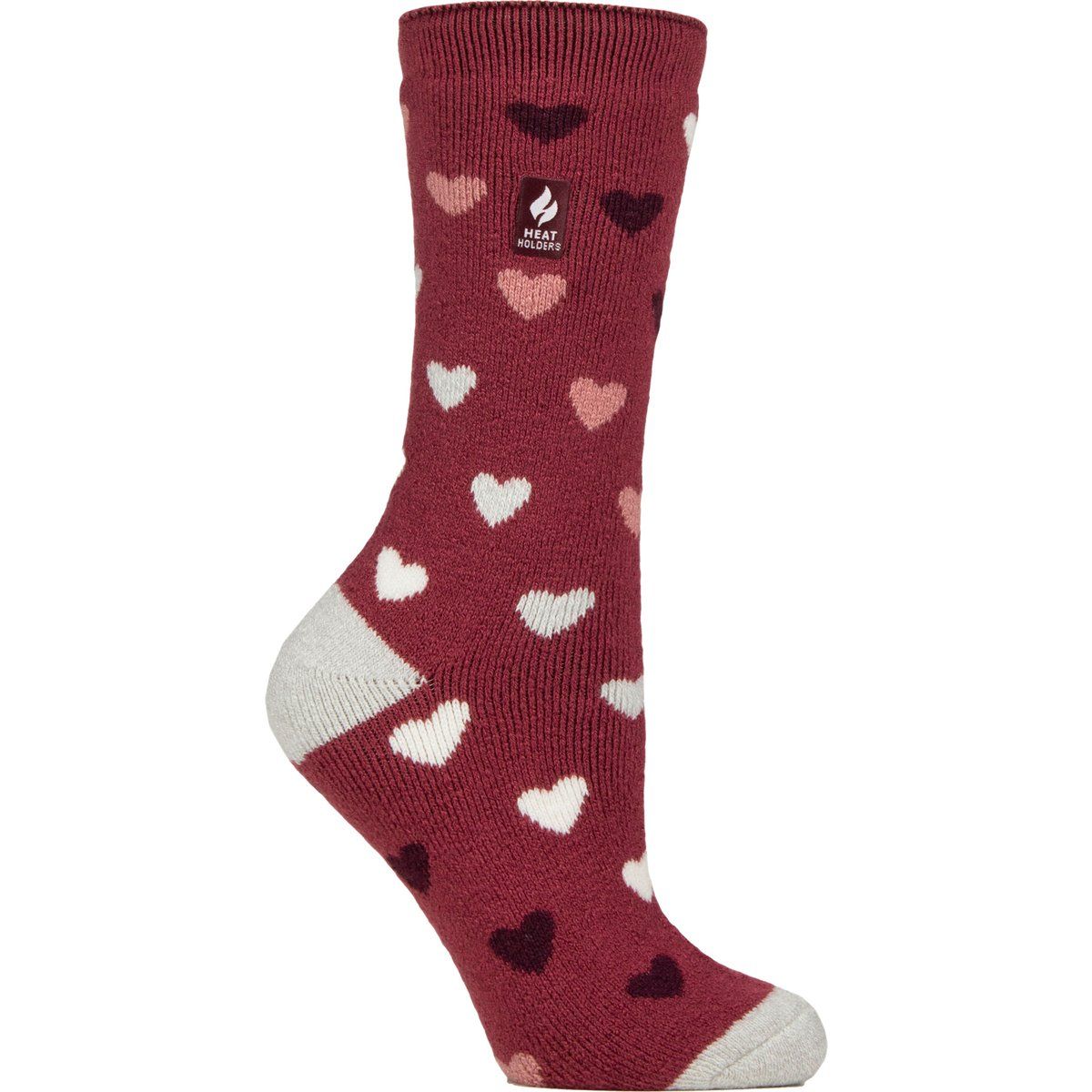 Thermosocken mit Herzmuster Lite